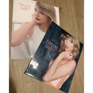 New Rare Taylor Swift Portfolio Folder (2) Bundle Swiftie Showgirl 2014 Print